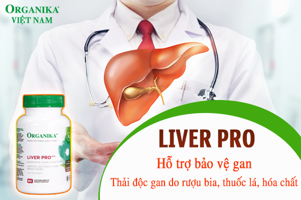 Liver Pro Organika là giải pháp bảo vệ gan, thải độc gan tối ưu