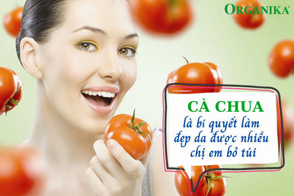 Cà chua chứa nhiều dưỡng chất rất tốt cho làn da