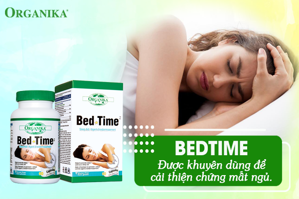 Bedtime là sản phẩm được khuyên dùng để cải thiện vấn đề mất ngủ, thiếu ngủ