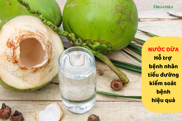 Nước dừa được khuyên dùng cho người bị tiểu đường giúp cải thiện bệnh hiệu quả