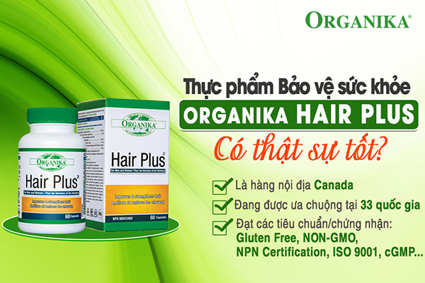 Hair Plus là sản phẩm hỗ trợ cải thiện rụng tóc được khuyên dùng