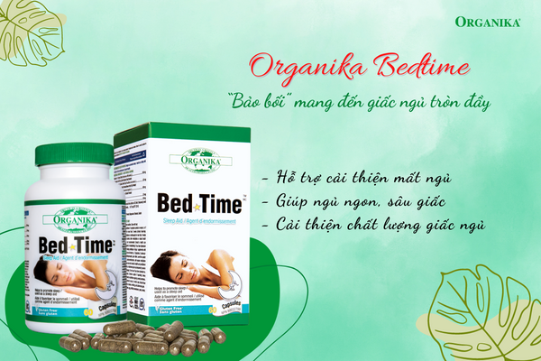 Organika Bedtime - “Chìa khóa vàng” nâng cao giấc ngủ