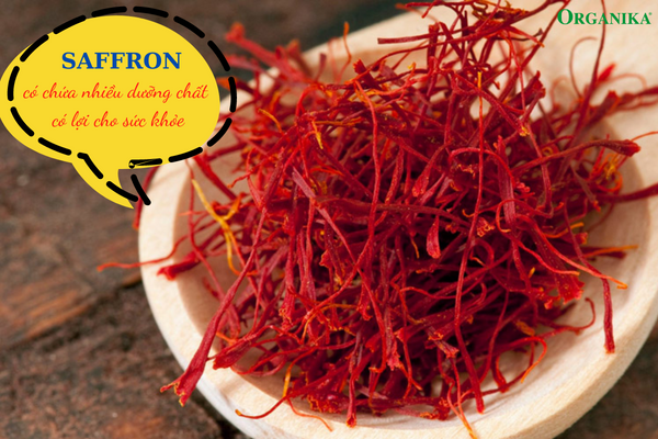 Saffron là một loại nguyên liệu quý hiếm trên thế giới được ví như "thần dược" của sức khỏe