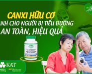 Canxi hữu cơ dành cho người tiểu đường an toàn, hiệu quả