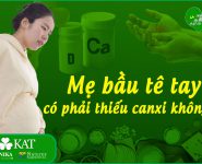 Bà bầu bị tê tay có phải thiếu canxi? Phòng ngừa thiếu canxi ở mẹ bầu  