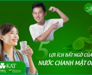 5 lợi ích bất ngờ của việc uống nước chanh mật ong mỗi ngày