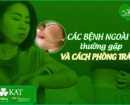 Các bệnh ngoài da thường gặp và cách phòng tránh 