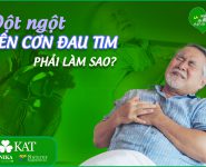 Đột ngột lên cơn đau tim, phải làm sao?