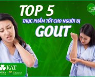 Top 5 thực phẩm tốt cho người bị gout