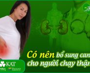 Có nên bổ sung canxi cho người chạy thận? 