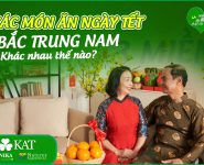 Các món ăn ngày Tết ba miền Bắc - Trung - Nam khác nhau thế nào?