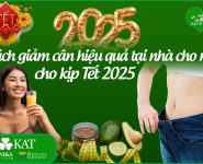 Cách giảm cân hiệu quả tại nhà cho nữ kịp đón Tết 2025