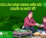 Cách làm bánh chưng miền bắc chuẩn vị ngày Tết