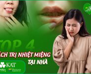 Cách trị nhiệt miệng tại nhà, ai cũng làm được