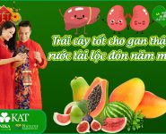 Trái cây tốt cho gan thận, rước tài lộc đón năm mới