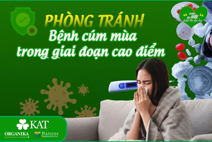 Phòng tránh bệnh cúm mùa trong giai đoạn cao điểm