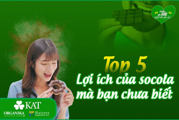 Top 5 lợi ích của socola đối với sức khỏe mà bạn chưa biết