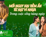 Mối nguy hại tiềm ẩn từ hạt vi nhựa trong cuộc sống hàng ngày 