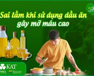 Các sai lầm khi sử dụng dầu ăn gây mỡ máu cao Các sai lầm khi sử dụng dầu ăn gây mỡ máu cao
