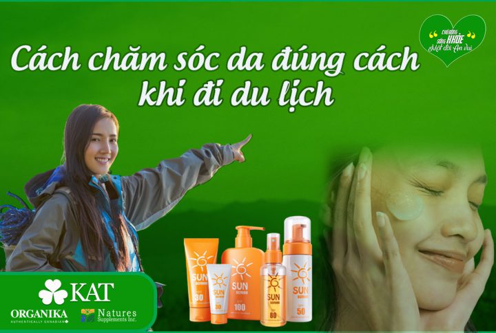 Chăm sóc da khi đi du lịch đúng cách
