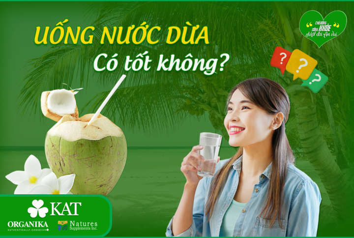 Uống nước dừa có tốt không? Thời điểm nào uống nước dừa tốt nhất?