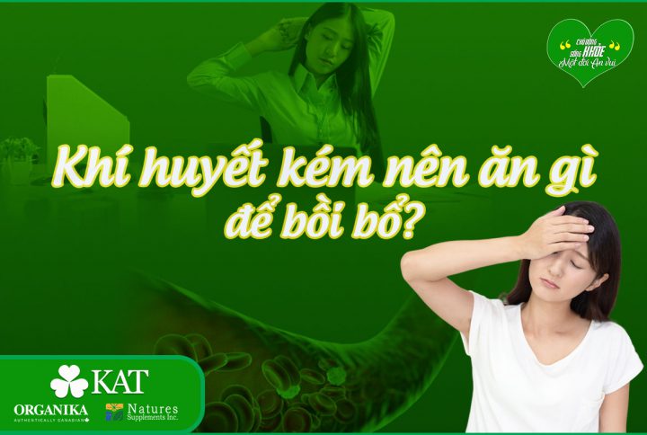 Khí huyết kém nên ăn gì để bồi bổ?