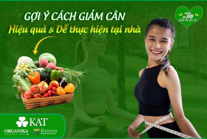 Cách giảm cân tại nhà