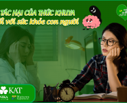 Tác hại của thức khuya đối với sức khỏe con người Tác hại của thức khuya đối với sức khỏe con người