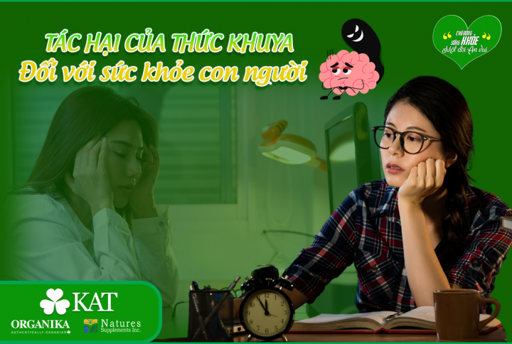Tác hại của thức khuya