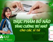 Thực phẩm bổ não tăng cường trí nhớ cho các sĩ tử