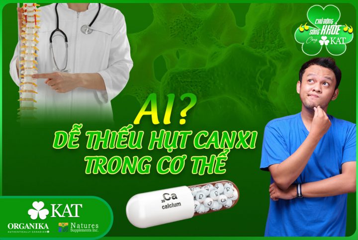 Ai dễ thiếu hụt canxi trong cơ thể?
