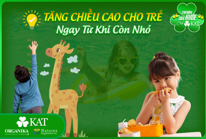 Cách tăng chiều cao cho trẻ từ khi còn nhỏ