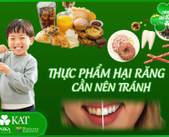 Các thực phẩm có hại cho răng cần tránh