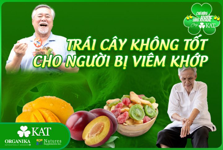 Top 5 trái cây không tốt cho bệnh viêm khớp