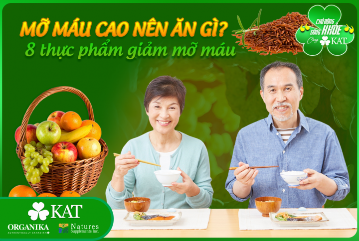 Mỡ máu cao nên ăn gì