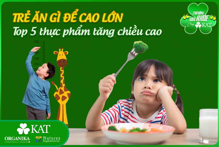 Trẻ ăn gì để cao lớn