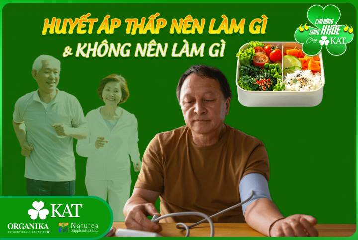 Huyết áp thấp nên làm gì