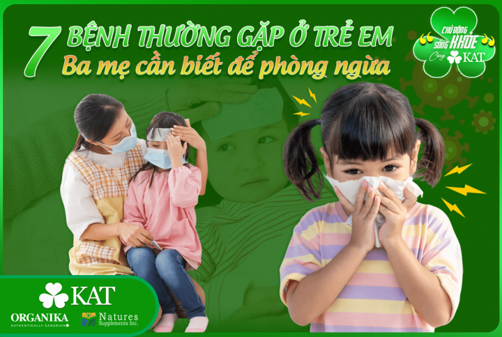 Bệnh thường gặp ở trẻ