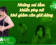Những sai lầm khiến phụ nữ khó giảm cân giữ dáng