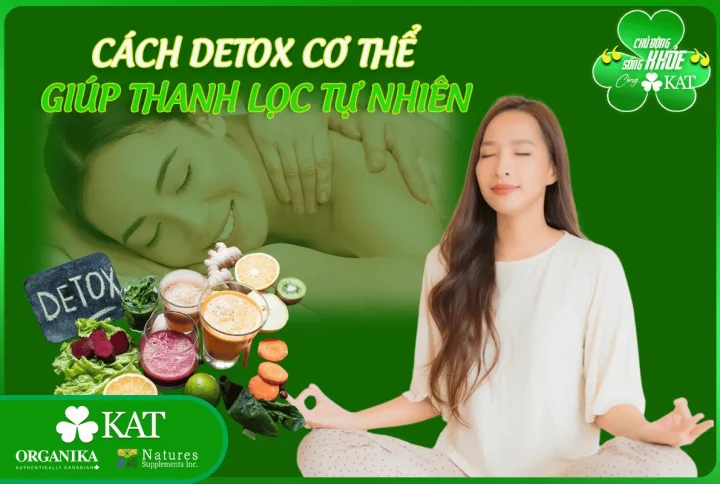 Cách detox cơ thể