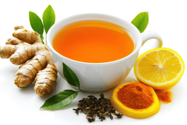 Trà nghệ có nhiều tác dụng tốt đối với sức khỏe và rất dễ làm