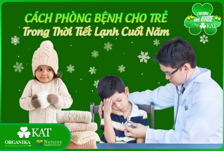 Cách phòng bệnh cho trẻ trong thời tiết lạnh cuối năm