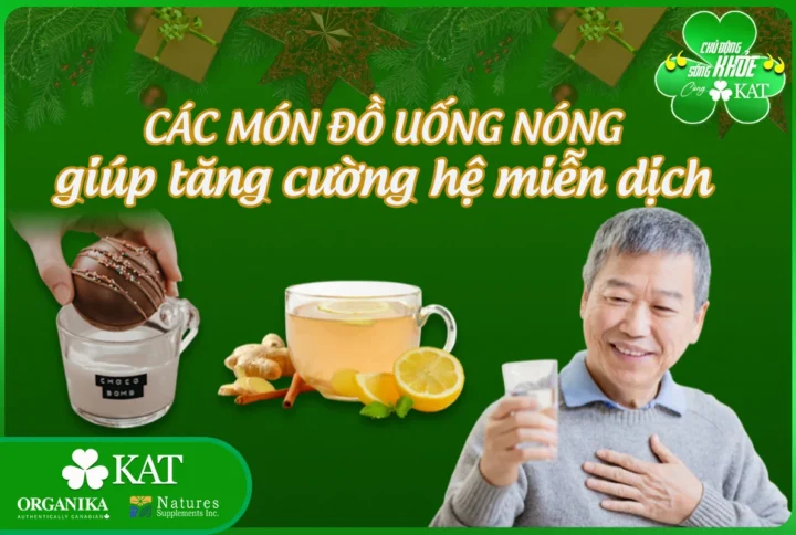 Các món đồ uống nóng giúp tăng cường hệ miễn dịch