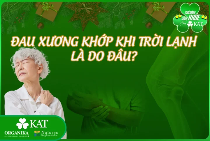 Đau xương khớp khi trời lạnh là do đâu?