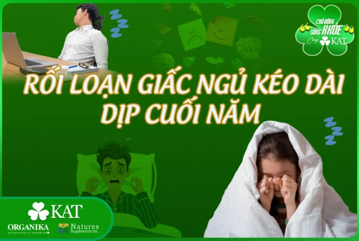 Rối loạn giấc ngủ kéo dài dịp cuối năm