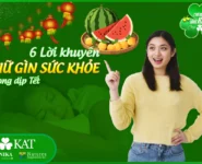 Lời khuyên để giữ gìn sức khỏe trong dịp Tết Nguyên đán