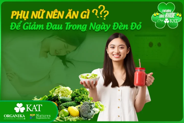 Phụ nữ nên ăn gì để giảm đau trong ngày đèn đỏ