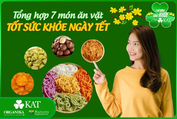 Tổng hợp 7 món ăn vặt ngày Tết tốt cho sức khỏe