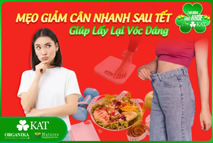 Mẹo giảm cân nhanh sau Tết giúp bạn lấy lại vóc dáng