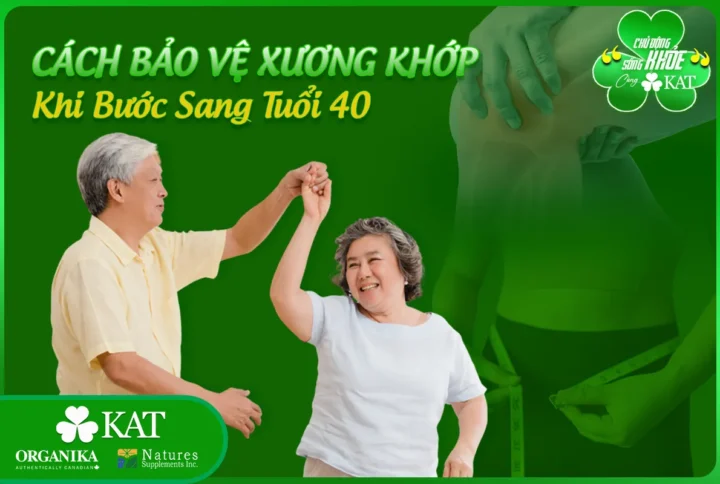 Cách bảo vệ xương khớp hiệu quả khi bước sang tuổi 40 tuổi